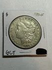 1890-CC Morgan Silver Dollar XF Detail Better Date CC