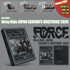 PRE Stray Kids JAPAN SEASON’S GREETINGS 2026 FORCE with POB STAY JYP SONY MUSIC