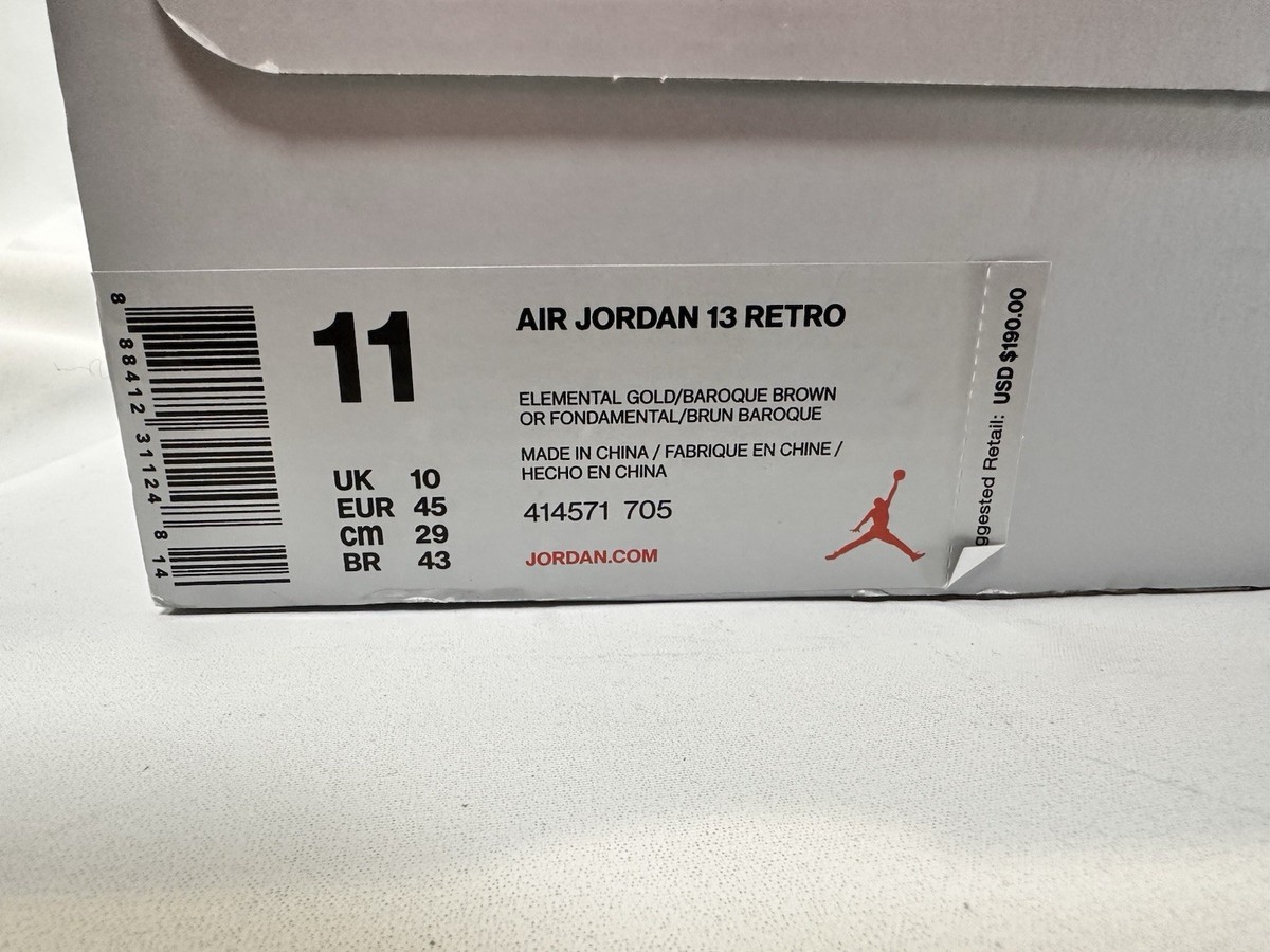 Size 11 - Air Jordan 13 Retro Wheat for sale online | eBay