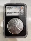 2024 American Silver Eagle MS70 NGC First Releases Trump Signature
