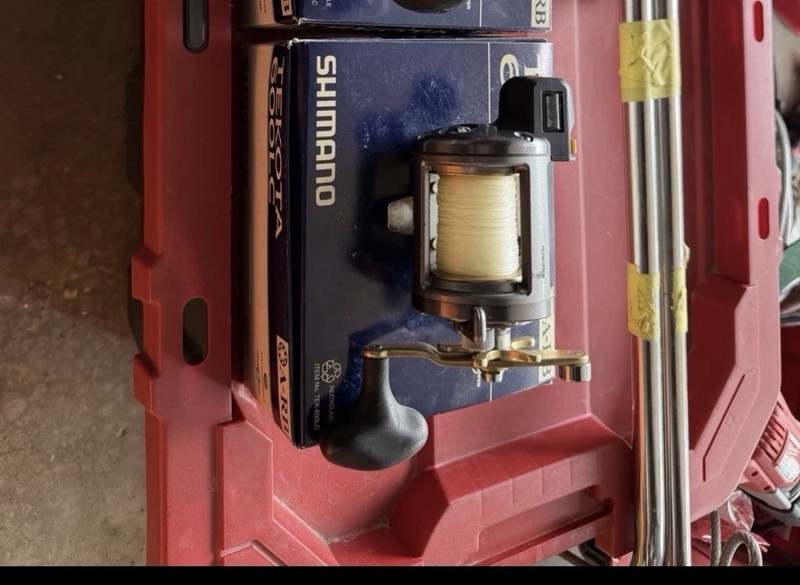 Shimano 1st Gen Tekota 600LC Levelwind Fishing Reel Carbontex Drag Upgrade Nice!