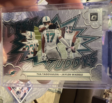 Panini 2025 Donruss Optic Best Tuddys Tua Tagovailoa Jaylen Waddle #5