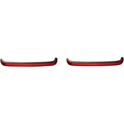 Custom Dynamics Sequential Low-Profile Bagz Lights w/Red Lens - CD-LPSEQ-BCM-R