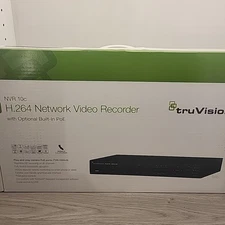 Interlogix TruVision NVR 10c 4 Camera Security System w/POE TVN-1004CS-1T NEW