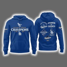 LA Dodger 2025 World Series Back To Back Champions Hoodie All Size S-5XL