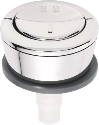 M19368 Dual Drucktasten WC-Spülung - stilvolle Chromoberfläche für moderne Badezimmer