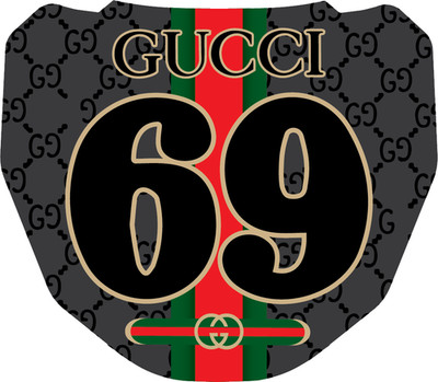 ODI DH Mountainbike Front Nummernschild Custom Designer Gucci Surron Talaria 33