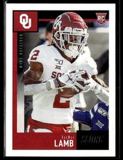 2020 Score #416 CeeDee Lamb RC Rookie Cowboys Football Card 0303J. rookie card picture