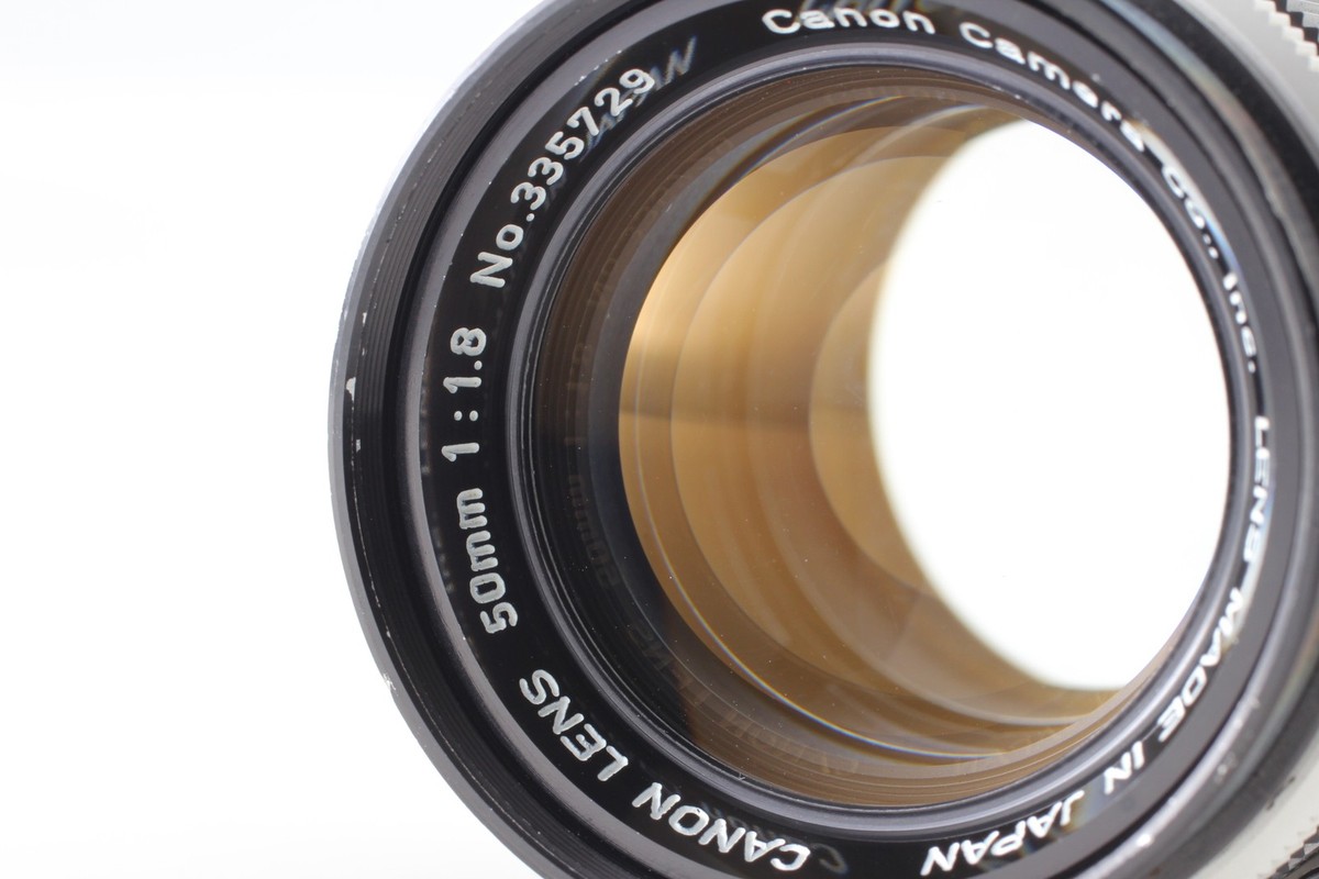 Exc+5] Canon 50mm F/1.8 II LTM L39 Leica Screw Mount Lens w