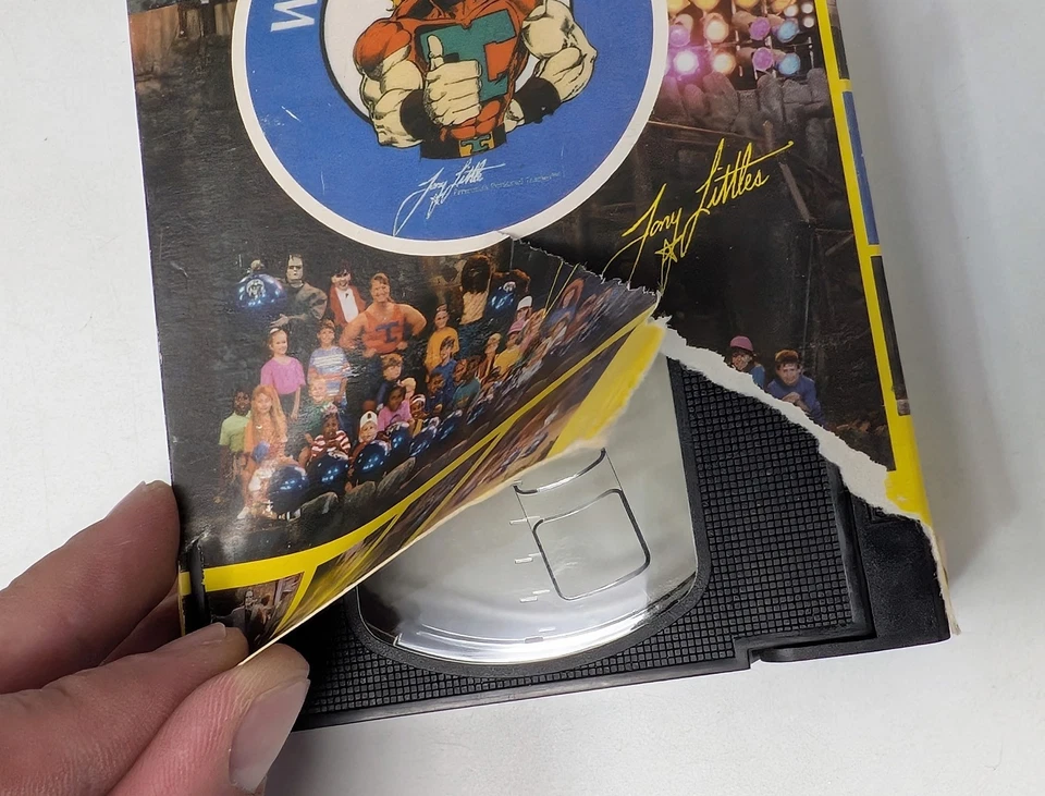 VHS: Wonder Ball Workout: Tony Little: weird bizarre exercise special interest - Image 2 of 2