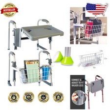 Complete Walker Set: Glides, Basket, DMI Tray - Enhanced Mobility, Easy Assembly