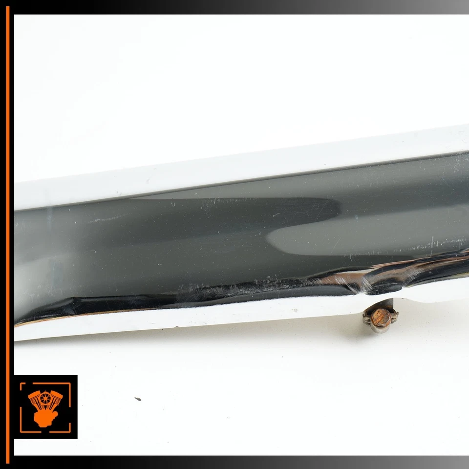 Harley Electra Glide 2010 cubierta de cabezal de escape trasero protector cromado 65952-09 OEM Foto 3 de 4