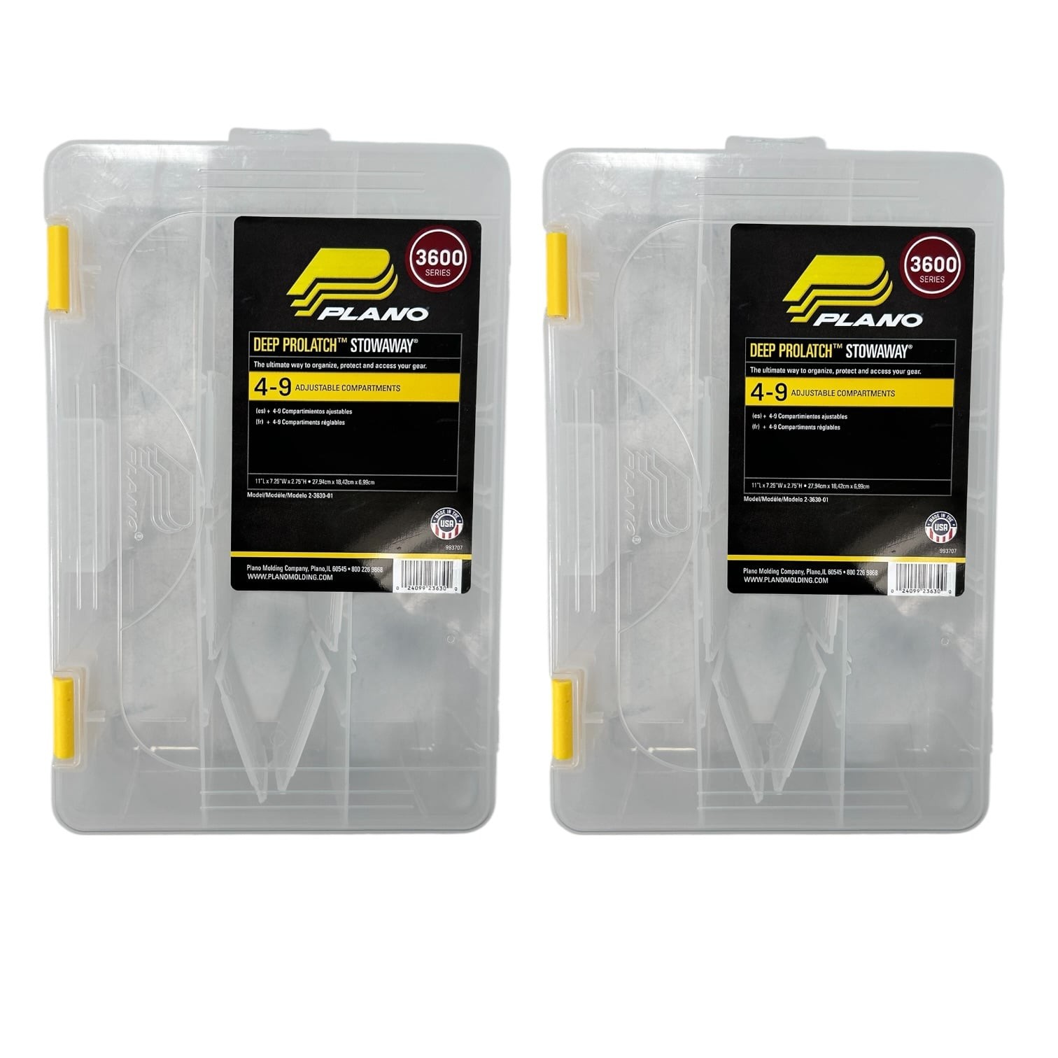 Plano 993707, 3600 Series Deep Prolatch Stowaway 11' x 7.25'