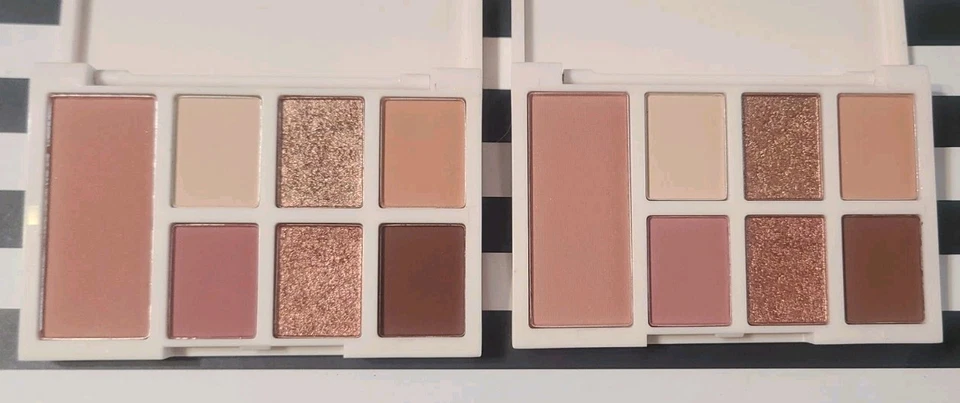 HALF CAKED LOT OF 2 DUALITY 1 EYE & CHEEK PALETTES 7 SHADES EACH NIB - Image 2 of 4