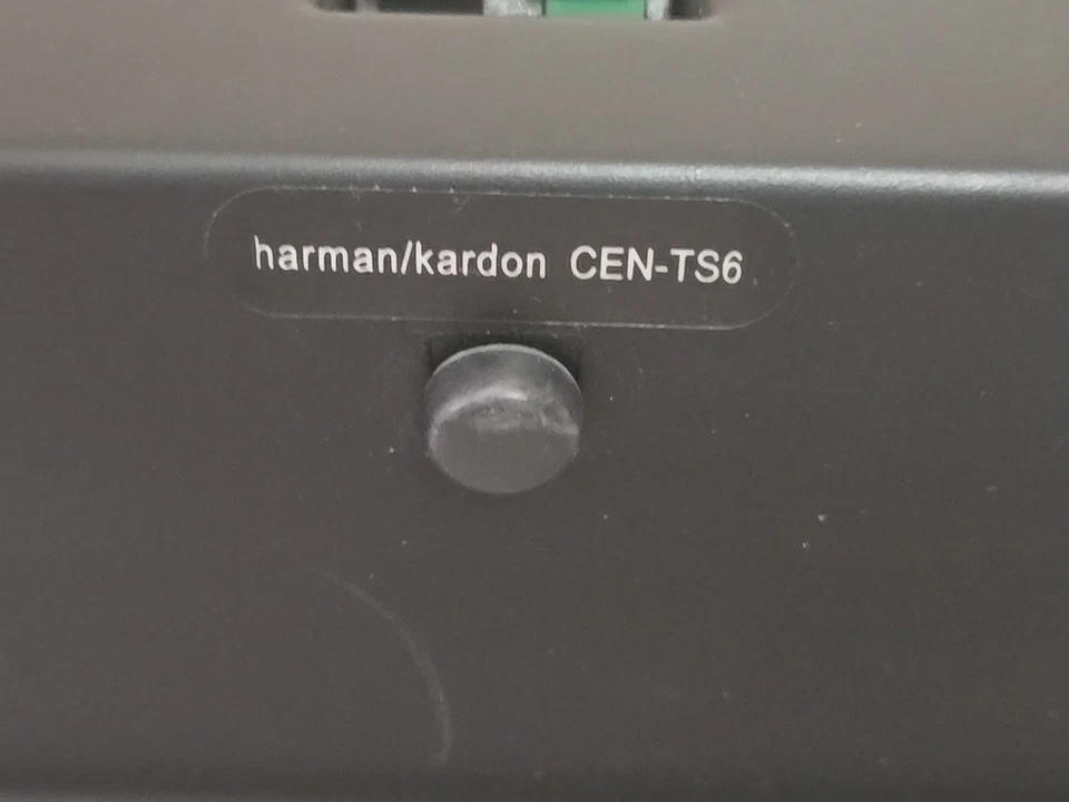 Altavoz central Harman Kardon Cen-TS6 sonido envolvente cine en casa negro 120 W Foto 4 de 4