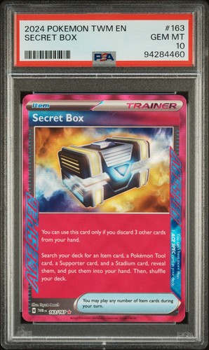 Secret Box graded PSA 10 for sale on eBay
