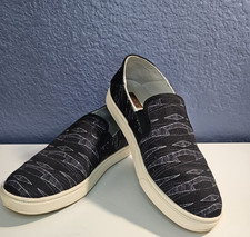 Olukai Pehuea Pa  i Slip On Casual Shoes Dark Blue Women's Size 7.5