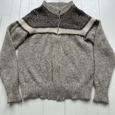 Vintage Winona Knits 1/4 Zip Pullover Sweater Made In USA Mens Size Small ?