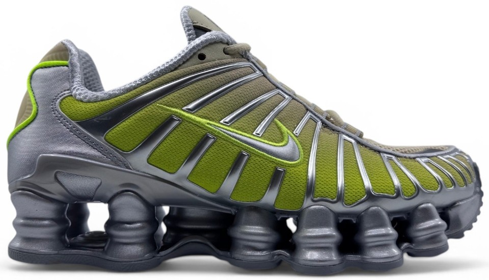 Nike Shox TL Fade Team Gold/Metallic Silver/Pure Platinum/Volt W