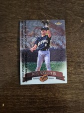 1998 Topps Finest Jose Valentin Milwaukee Brewers