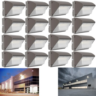 20x 150W Led Wall Pack Light Daylight Dusk to Dawn Photocell Outdoor Wall Light
