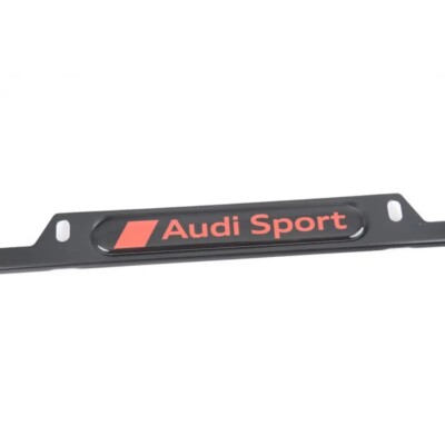 Audi Sport License Plate Frame • Genuine OE • #ZAW071801SDX9 | eBay