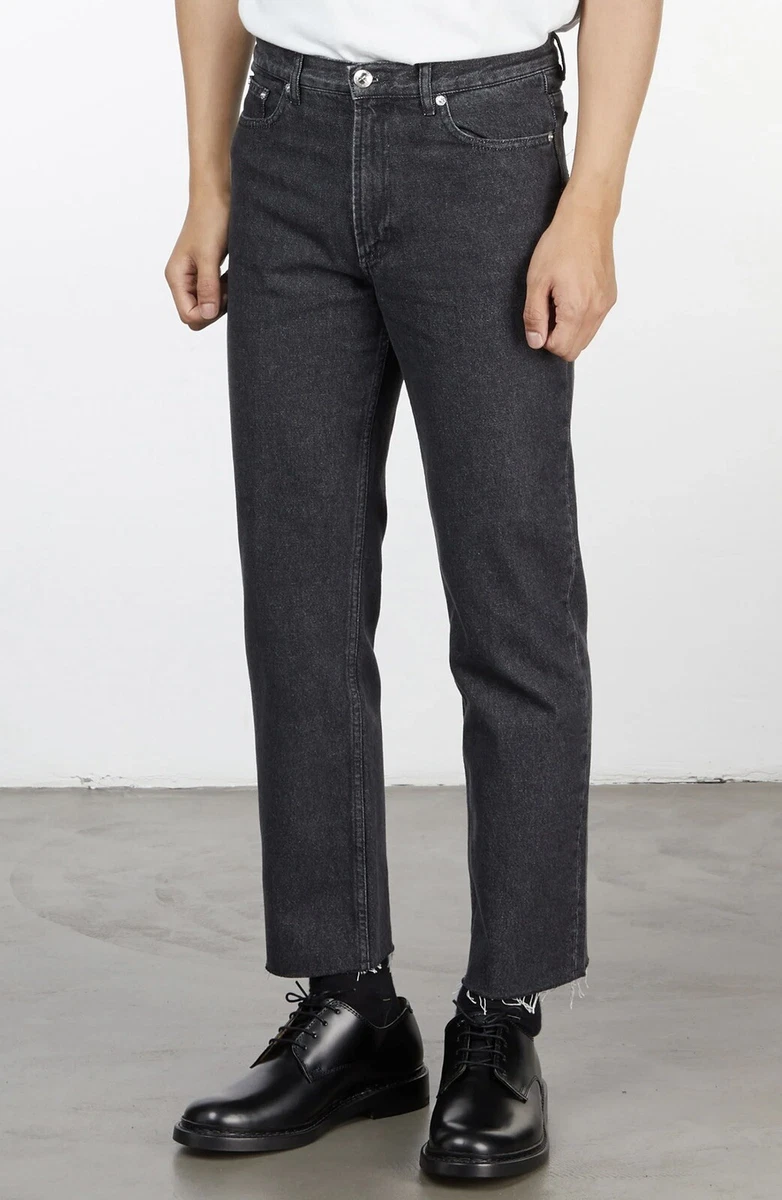 Jean délavé noir new arrivals