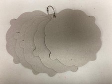 Chipboard Book 5 Sheets NEW