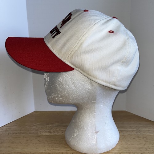 Vintage 90’s Pro Line Boston University Fitted Cap Hat 7 1/4 Made in USA - Picture 3 of 14