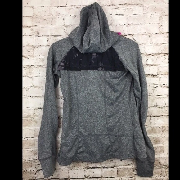 mpg hooded zipped jacket