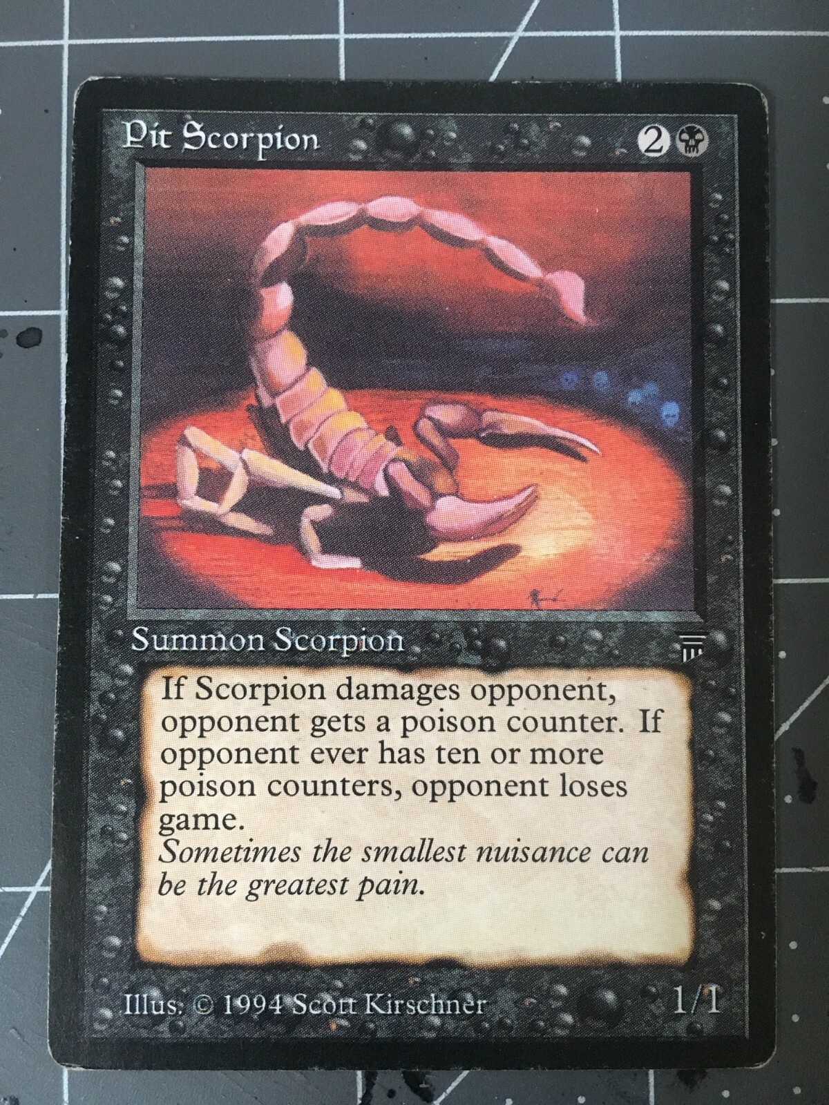 Pit Scorpion, LP, MTG Legends