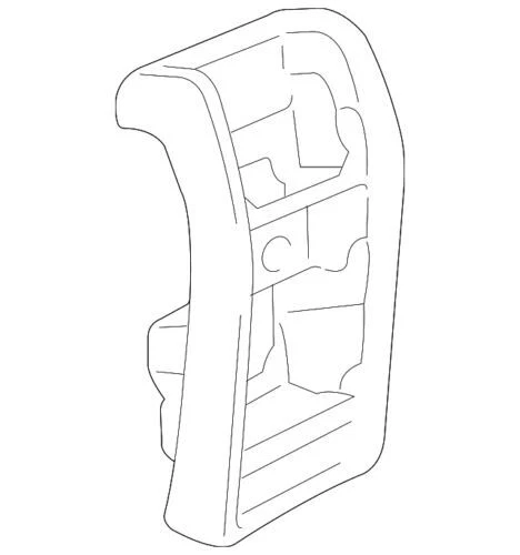 Panel trasero para Ford (P/N 4C5Z-78045E24-AAB)