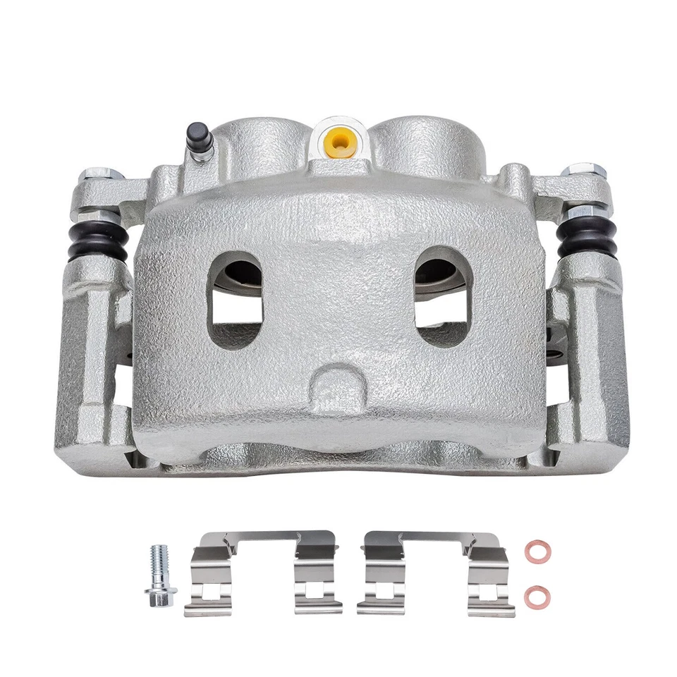 Pinza de freno de disco delantera con soporte para Chevy Silverado Sierra 1500 Tahoe Yukon Foto 4 de 4