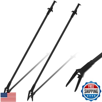 Gisafai 2 Pcs Plastic Aquarium Tongs 27 Inches Long Multi Purpose Trimming Fe