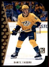 2019-20 Upper Deck 1994-95 Rookie Tribute Die Cuts Dante Fabbro Nashville