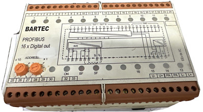 BARTEC 07-7331-2301 PROFIBUS INTERFACE 16 X DIGITAL OUT 0773312301