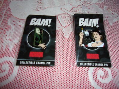 BAM EXCLUSIVE HORROR CREATIVE TERROR HELL NIGHT SET PIN RARE NEW SEALED 