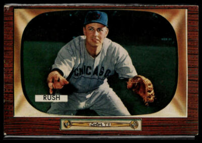 1955 Bowman #182 Bob Rush