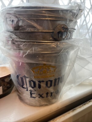 Corona Extra Metall Eiskübel Gold Krone mit Griff