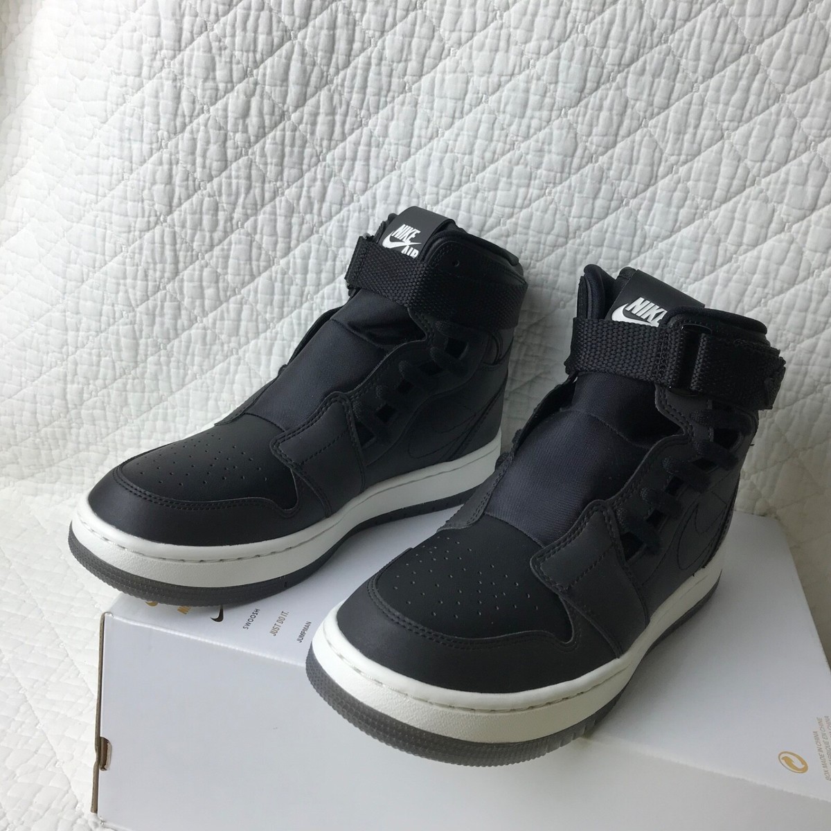 Nike Air Jordan 1 Nova XX Shoes Women's SZ 9 Black Sail