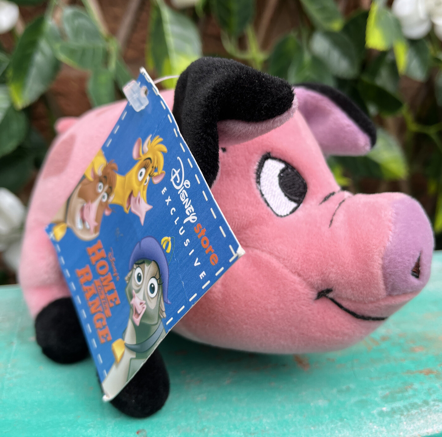 DISNEY STORE PIG Kyle + Oink Sound Soft Toy From Home On The Range 6"" TAGS RARE
