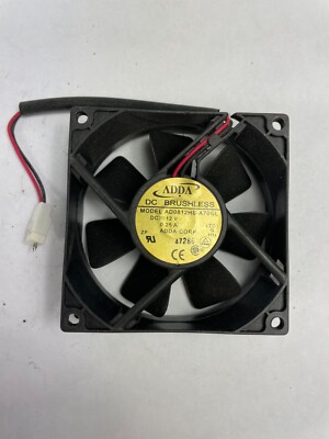 ADDA DC Brushless AD0812HS-A70GL DC 12/V 2 - Wire CPU Cooling Fan