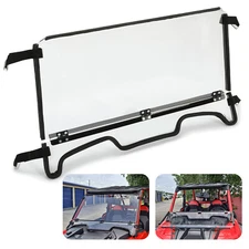 Clear Full Flip Down Windshield Window For Polaris RZR XP 1000/ 4 1000 2019-23