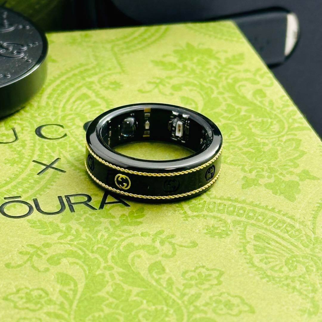 GUCCI OURA Ring aura collaboration smart ring Size10 Heart GUCCI OURA Ring aura collaboration smart ring Size10 Heart