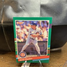 1991 Donruss Baseball Card Gary Varsho Chicago Cubs #671