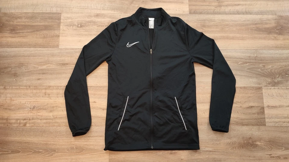 Vêtement Homme Veste coupe vent noir Nike dri-fit dri fit taille M #Retrostreet - Photo 2/4