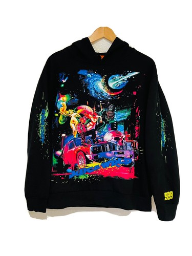 juice wrld vlone moletom com capuz purple