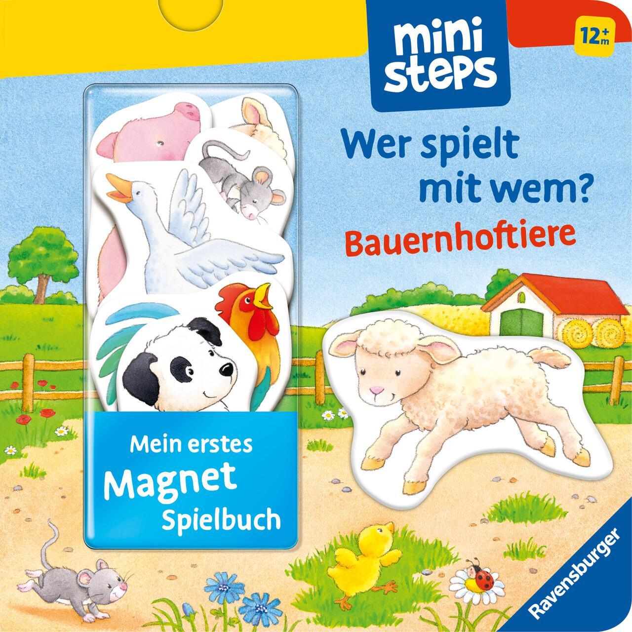 Thumbnail - Sandra Grimm Ministeps: Mein Erstes Magnetbuch: Wer Spielt M ...