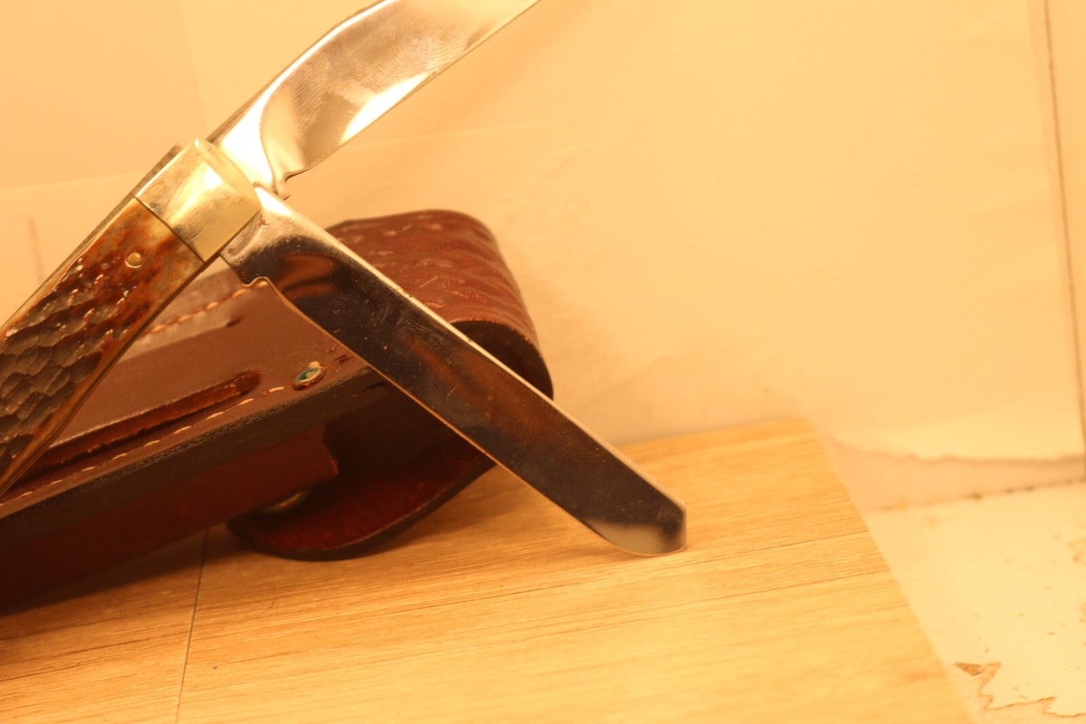 Vintage Case XX 1984 6-Dot 6254 Excellent Delrin Trapper Knife | eBay