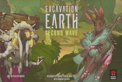 Excavation Earth Second Wave Boardgame